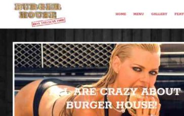 Burgerhouse (screenshot desktop)