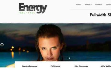 Energy (7Theme) (screenshot desktop)