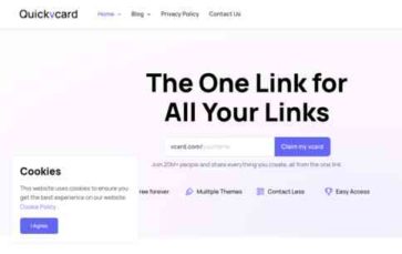 Screenshot Desktop QuickVCard (screenshot desktop)