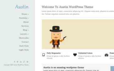 Austin (gbthemes) (screenshot desktop)