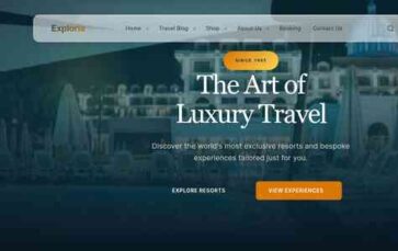 Exploria (screenshot desktop)