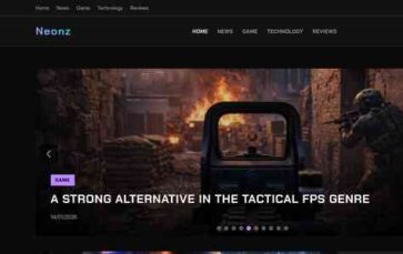 Neonz (screenshot desktop)