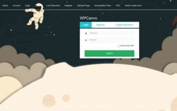 WPCanvo (screenshot desktop)