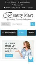Beauty Mart (screenshot mobile)