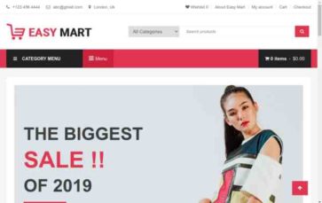 Easy Mart (screenshot desktop)