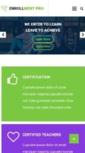 Enrollment Pro (screenshot mobile)