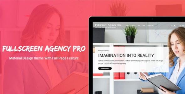 Fullscreen Agency Pro (CodeVibrant)