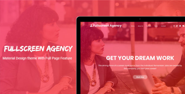 Fullscreen Agency (CodeVibrant)