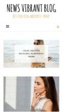 Screenshot Mobile News Vibrant Blog (screenshot mobile)