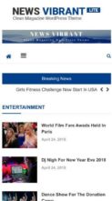 News Vibrant Lite (screenshot mobile)