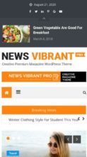 News Vibrant Pro (screenshot mobile)