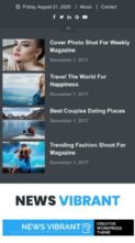 News Vibrant (screenshot mobile)