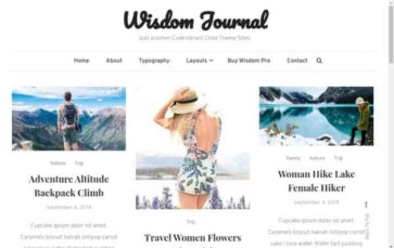 Wisdom Journal (screenshot desktop)