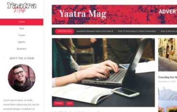 Yaatra Mag (screenshot desktop)