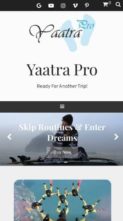 Yaatra Pro (screenshot mobile)