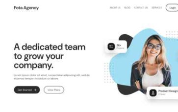 Fota Agency (screenshot desktop)