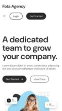 Fota Agency (screenshot mobile)