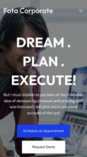 Fota Corporate (screenshot mobile)
