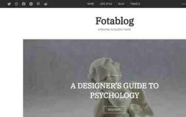Fotablog (screenshot desktop)