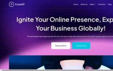 FotaWP Pro (screenshot desktop)