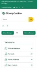 GrocefyCart Pro (screenshot mobile)