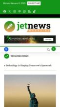 JetNews Magazine Pro (screenshot mobile)