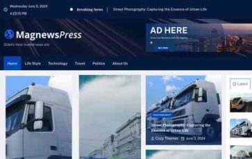 MagnewsPress Pro (screenshot desktop)