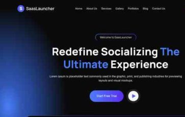 SaasLauncher Pro (screenshot desktop)