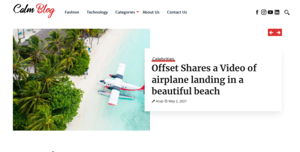 Calm Blog (Crafthemes)