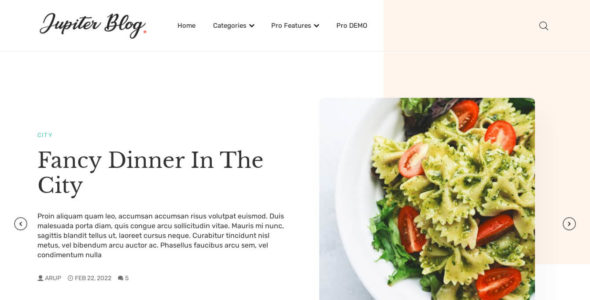 Jupiter Blog Premium (Crafthemes)
