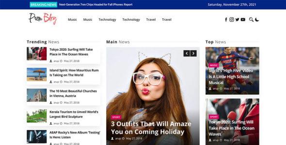 Prem Blog Premium (Crafthemes)