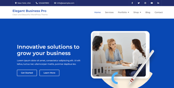 Elegant Business Pro (Creativ Themes)