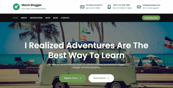 Mavix Blogger (Creativ Themes)