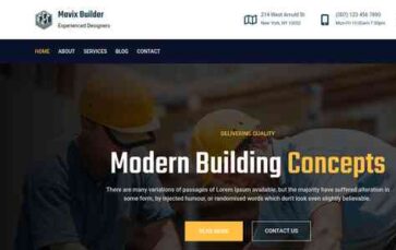 Mavix Builder (screenshot desktop)