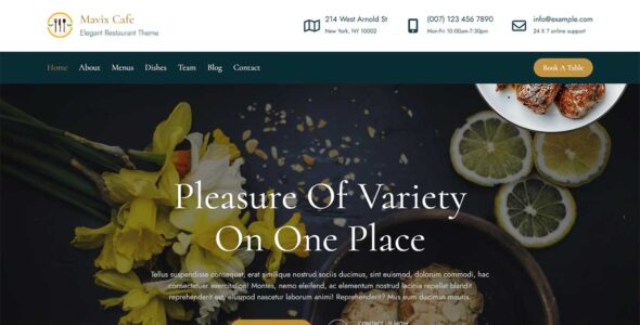Mavix Cafe (Creativ Themes)