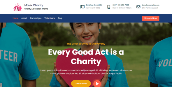 Mavix Charity (Creativ Themes)