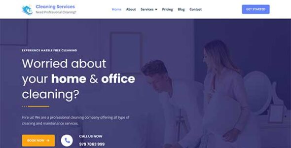 Mavix Cleaning Services (Creativ Themes)