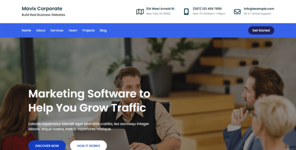 Mavix Corporate (Creativ Themes)