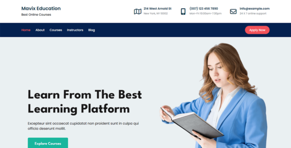 Mavix Education (Creativ Themes)