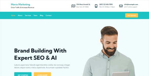 Mavix Marketing (Creativ Themes)