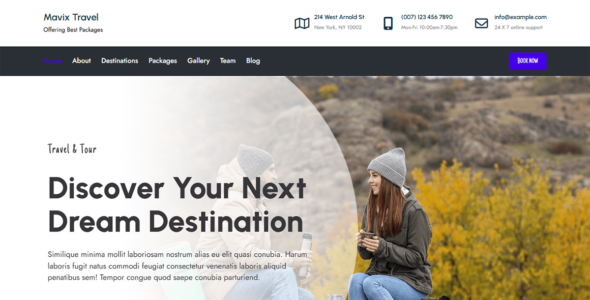 Mavix Travel (Creativ Themes)