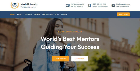 Mavix University (Creativ Themes)