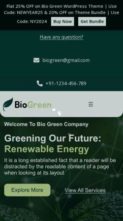 Bio Green Energy Pro (screenshot mobile)