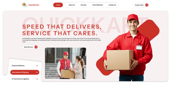 Courier Company Pro (Creta Themes)