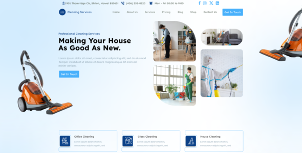 FSE Cleaning Services Pro (Creta Themes)