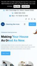 FSE Cleaning Services Pro (screenshot mobile)