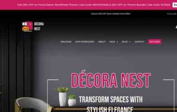 Screenshot Desktop FSE Home Decor Pro (screenshot desktop)