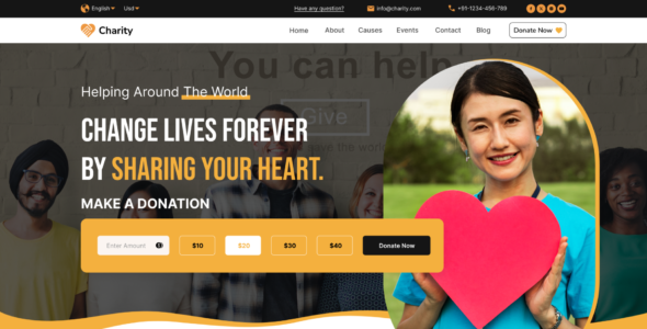 FSE Nonprofit NGO Pro (Creta Themes)