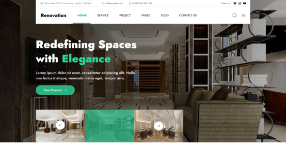 FSE Renovation Services Pro (Creta Themes)