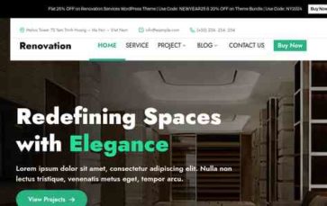 FSE Renovation Services Pro (screenshot desktop)